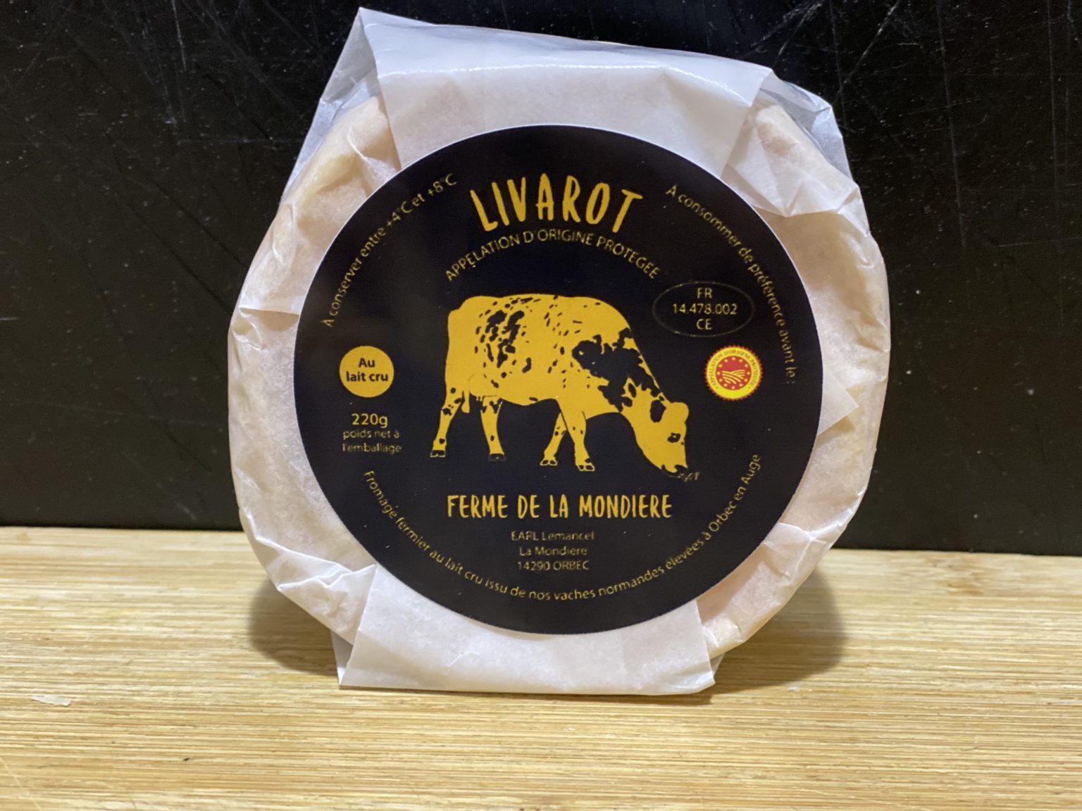 Livarot Aop Fromagerie Lachaise 